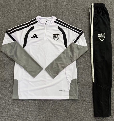 26-27 Sevilla High Quality Half Pull Tracksuit