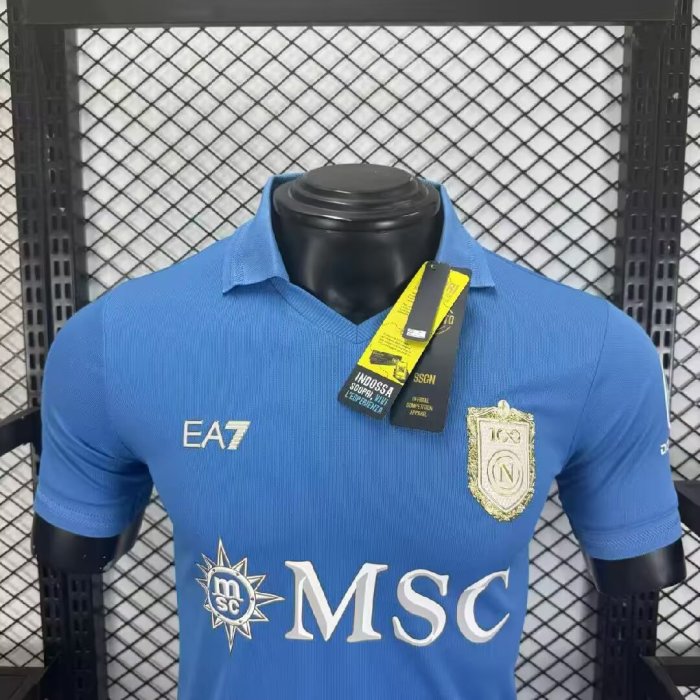 26-27 Napoli Home UCL Version Player Version Soccer Jersey