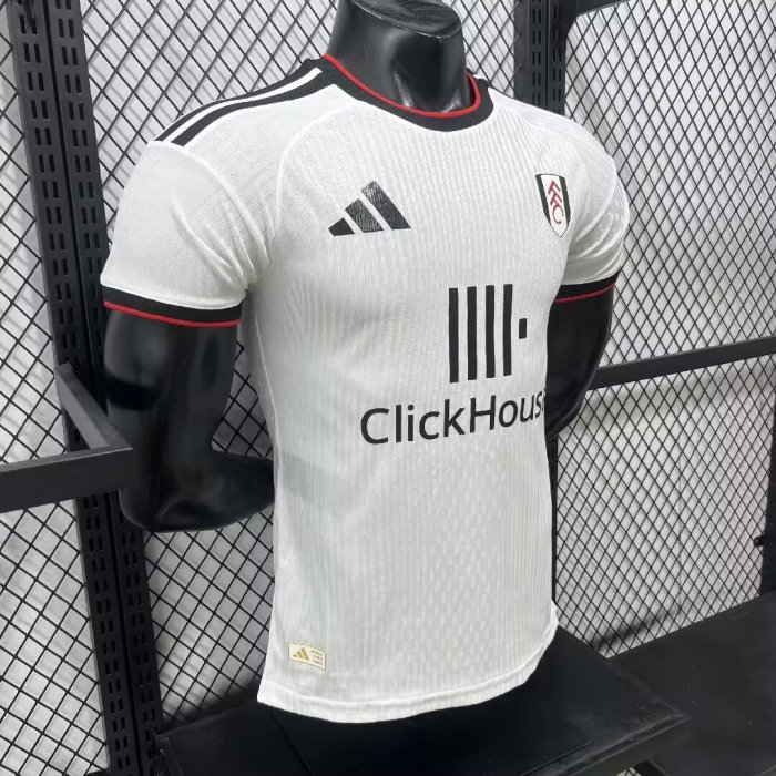 26-27 Fulham Home Player Version Soccer Jersey