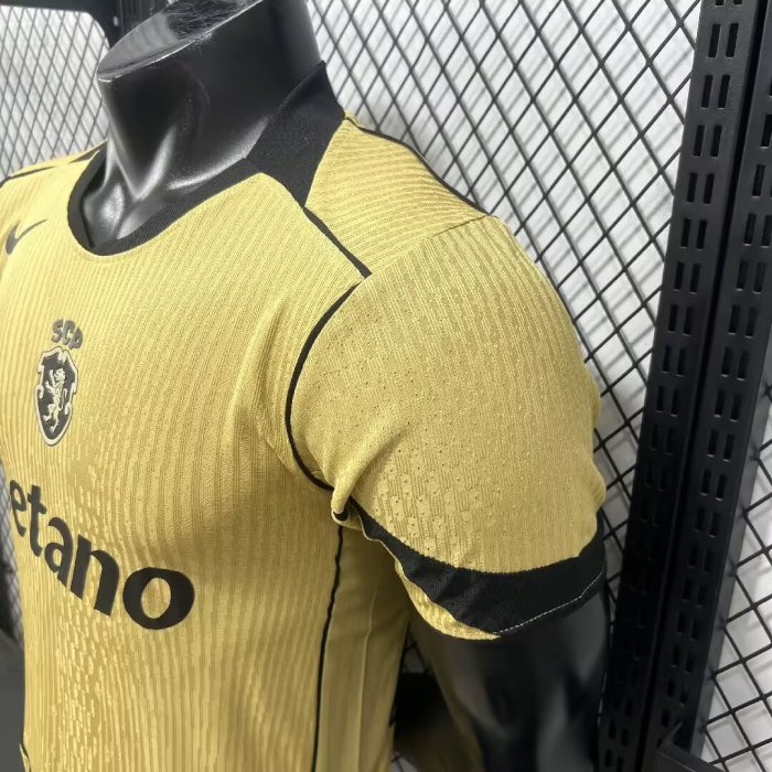 26-27 Sporting Lisbon Away Player Version Soccer Jersey