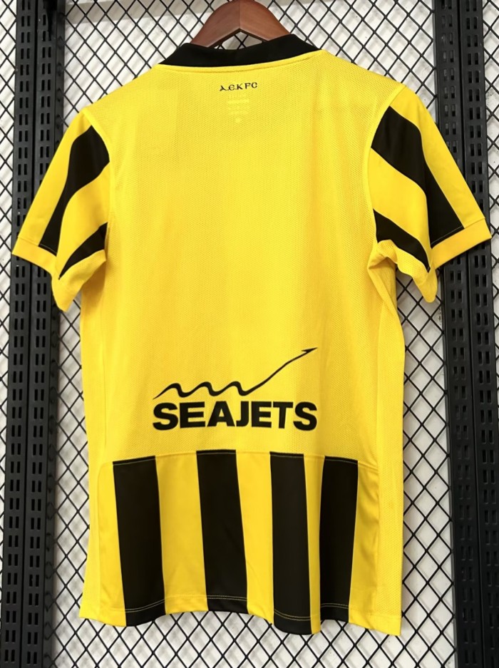 26-27 AEK Athens Home Fans Soccer Jersey