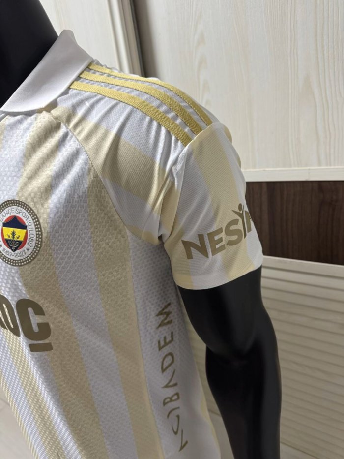 26-27 Fenerbahce Away Player Version Soccer Jersey