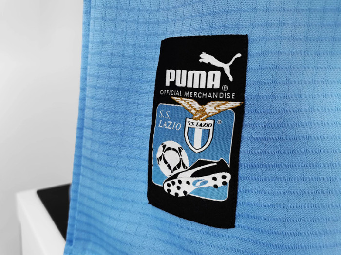 1998-2000 Lazio Home Retro Soccer Jersey