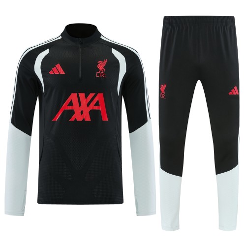 26-27 Liverpool High Quality Half Pull Tracksuit