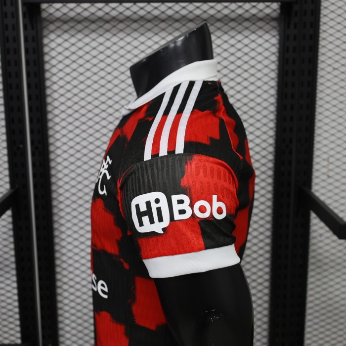 26-27 Fulham Away Player Version Soccer Jersey