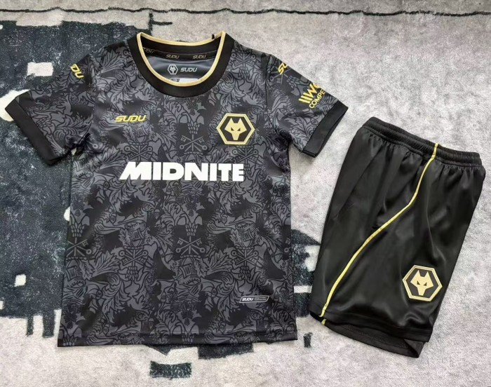 26-27 Wolves Third Kids Soccer Jersey