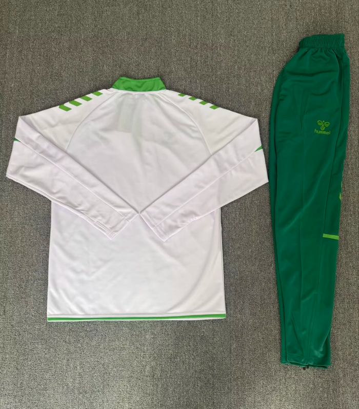 26-27 Real Betis High Quality Half Pull Tracksuit