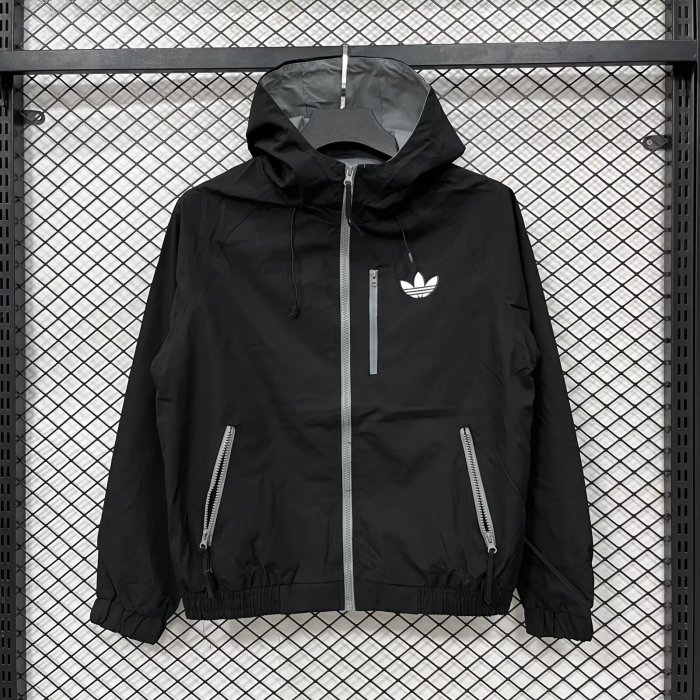 2026 AD Black Windbreaker