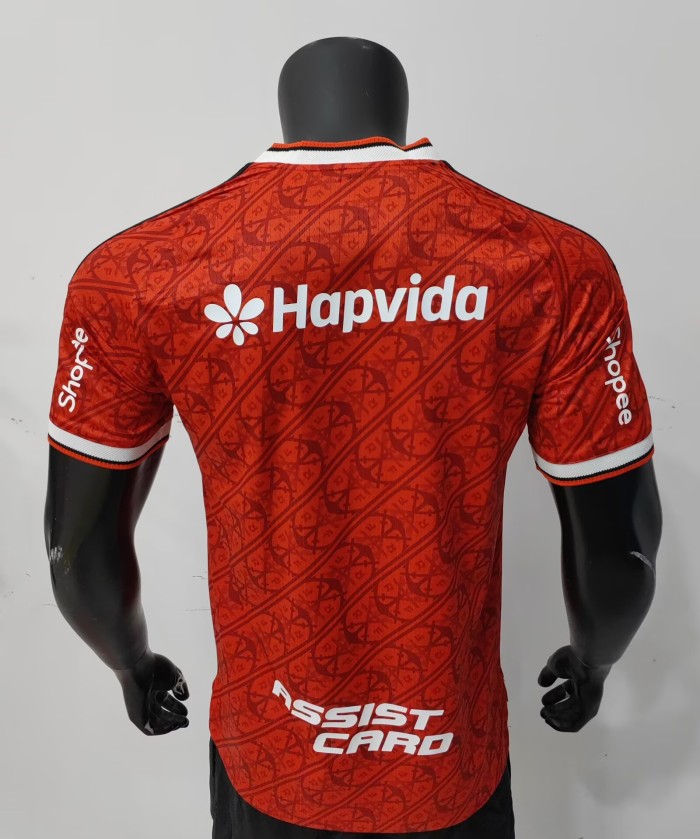 26-27 Flamengo Third (Print Sponsors) Player Version Soccer Jersey*全广告
