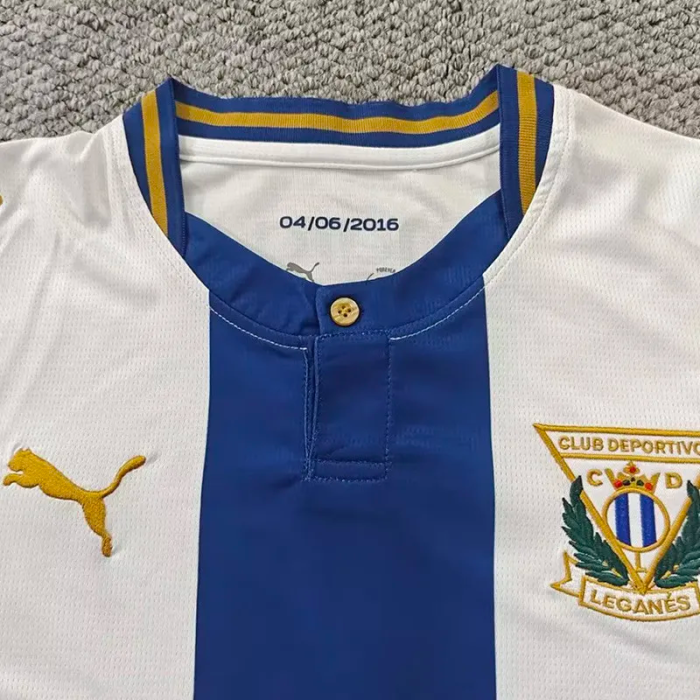 26-27 CD Leganes Home Fans Soccer Jersey