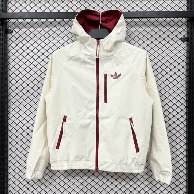 2026 AD White Windbreaker