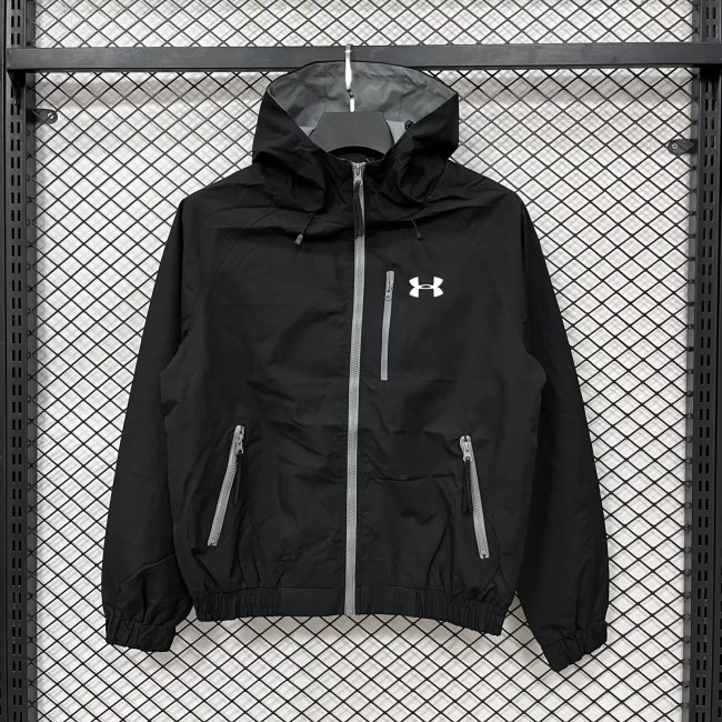 2026 UA Black Windbreaker