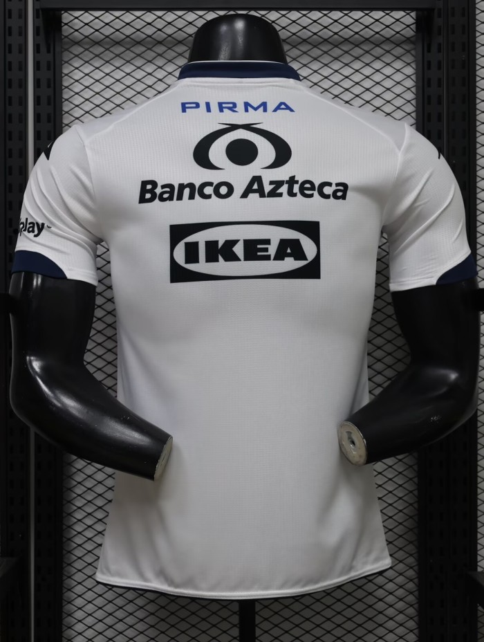 26-27 Puebla Home Player Version Soccer Jersey