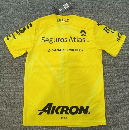 26-27 Atlas Yellow GoalKeeper Fans Soccer Jersey