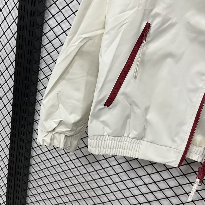 2026 UA White Windbreaker