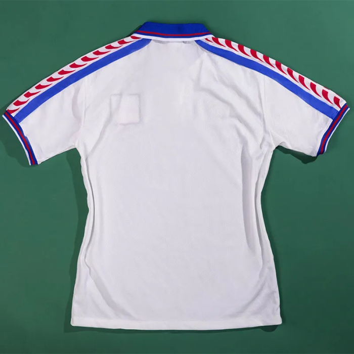 1996-1998 Czech Republic Away Retro Soccer Jersey