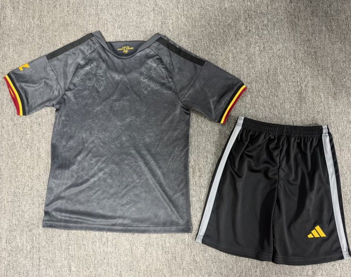 26-27 Roma Third Kids Soccer Jersey