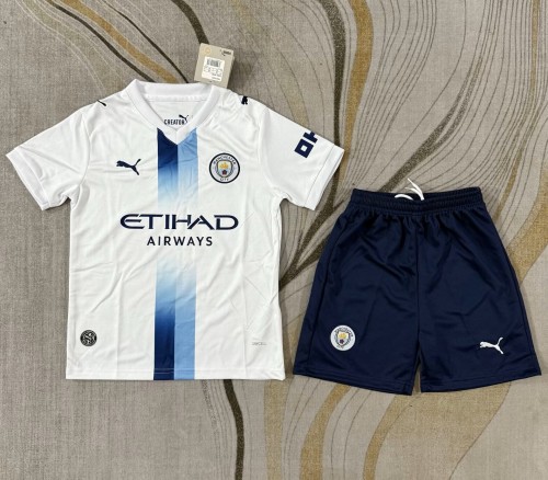 26-27 Manchester City Third Kids Soccer Jersey