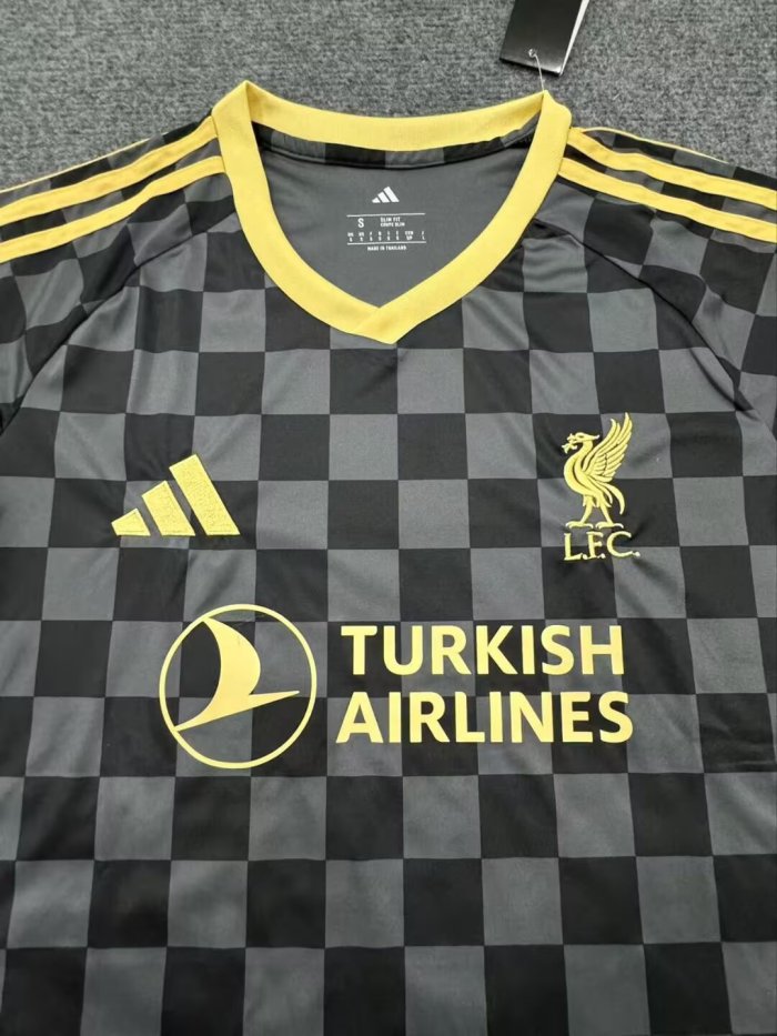 27-28 Liverpool Away Fans Soccer Jersey