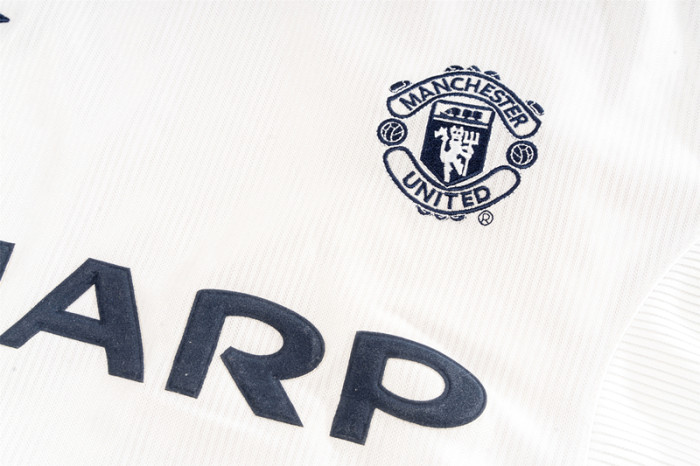 1999-2000 Manchester United Away Retro Soccer Jersey