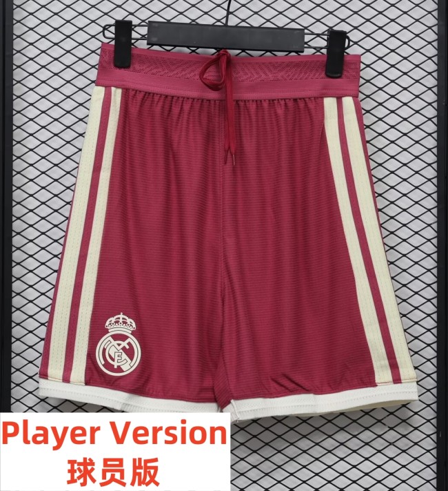 26-27 Real Madrid Third Player Version Shorts Pants (球员短裤)