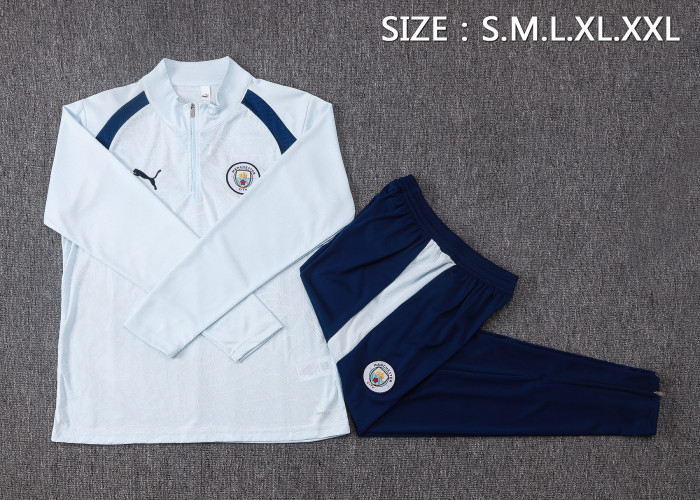 26-27 Manchester United High Quality Half Pull Tracksuit