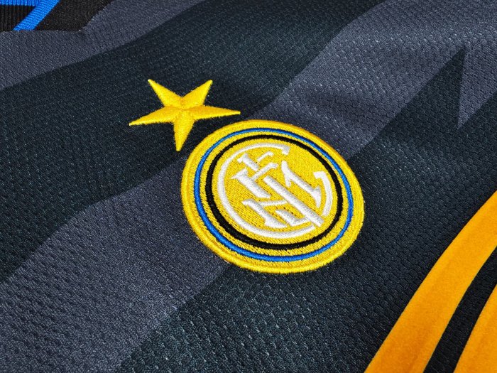 1997-1998 Inter Milan  Long Sleeve Retro Soccer Jersey