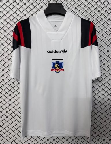 26-27 Colo-Colo EQT White Training Shirts