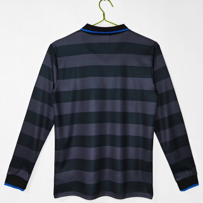 1997-1998 Inter Milan  Long Sleeve Retro Soccer Jersey