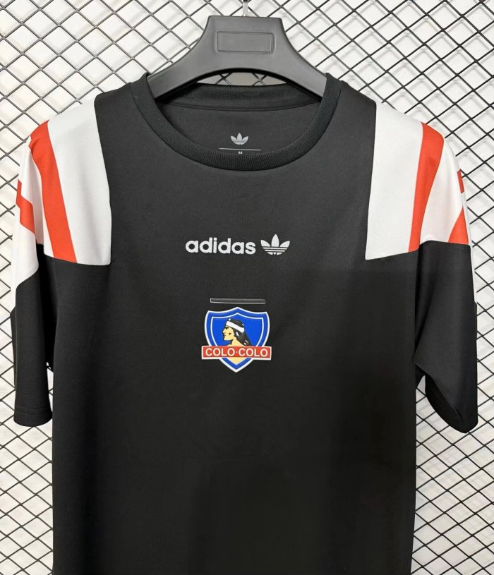 26-27 Colo-Colo EQT Black Training Shirts