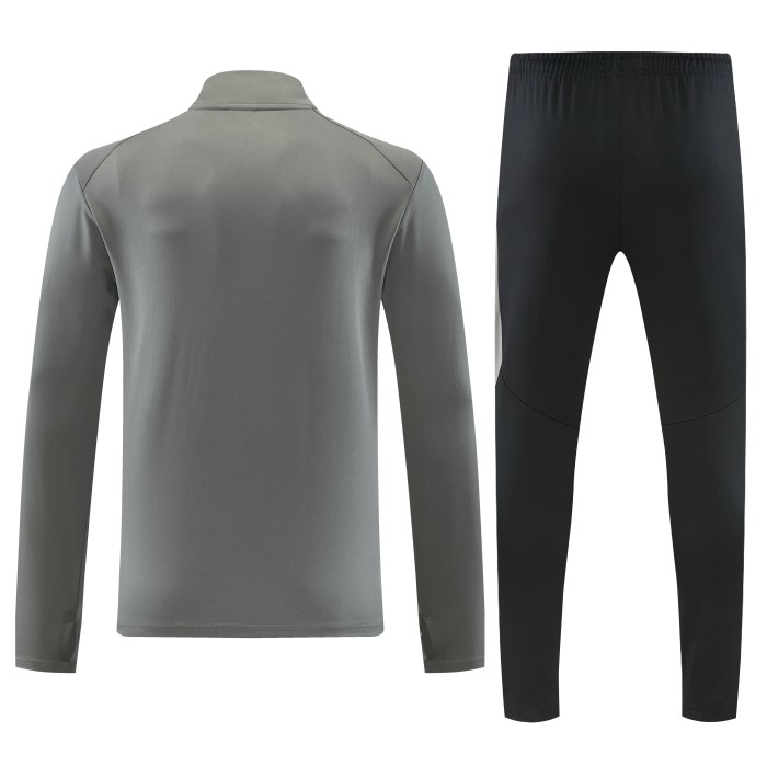 26-27 Manchester City High Quality Half Pull Tracksuit