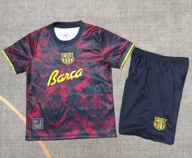 26-27 Barcelona Special Edition Kids Soccer Jersey