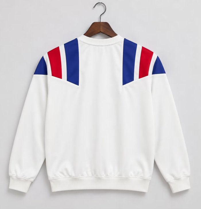 2026 Japan Royal White Hoodie (无帽卫衣)