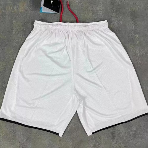 2007-2008 Manchester United White Retro Shorts Pants