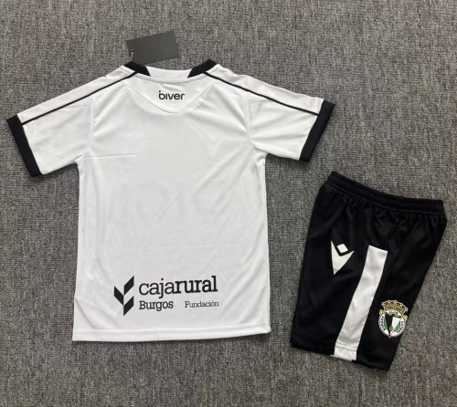 26-27 Burgos CF Home Kids Soccer Jersey