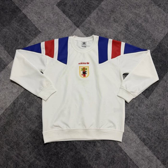 2026 Japan Royal White Hoodie (无帽卫衣)