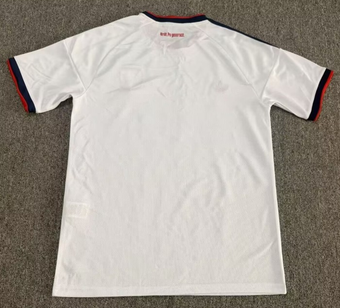 27-28 Czech Republic Away Fans Soccer Jersey