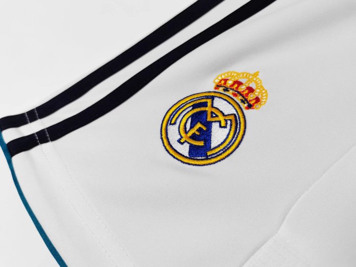 2012-2013 Real Madrid White Retro Shorts Pants