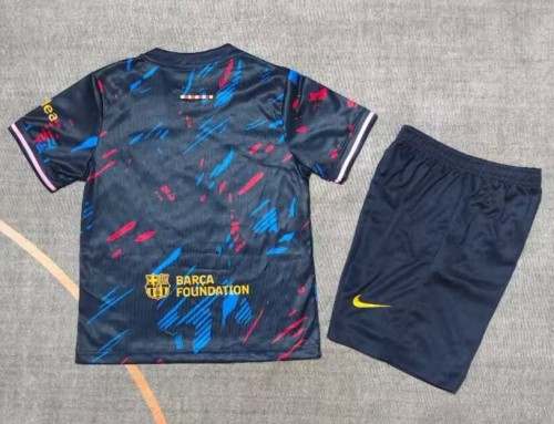 26-27 Barcelona Blue Special Edition Kids Soccer Jersey