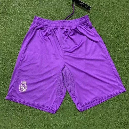 2016-2017 Real Madrid Purple Retro Shorts Pants