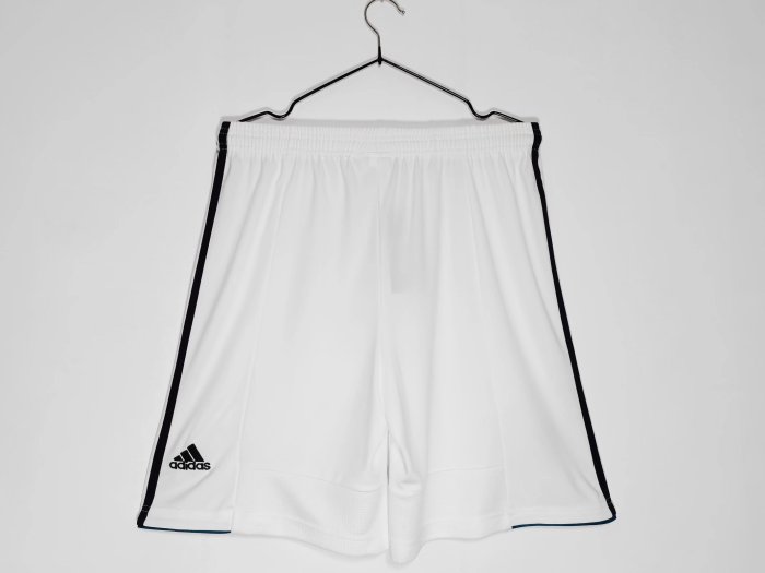 2012-2013 Real Madrid White Retro Shorts Pants