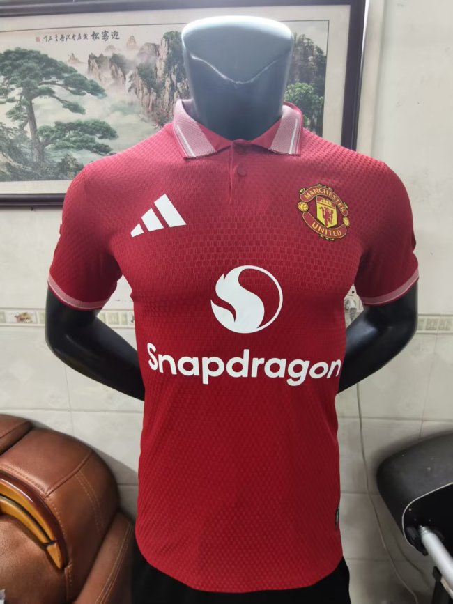 26-27 Manchester United Red Special Edition Player Version Soccer Jersey