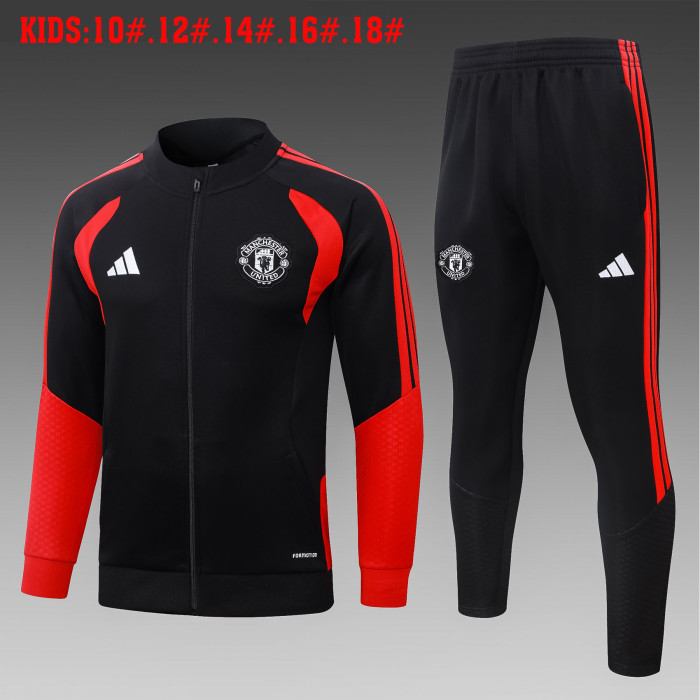 26-27 Manchester United High Quality Kids Jacket Tracksuit
