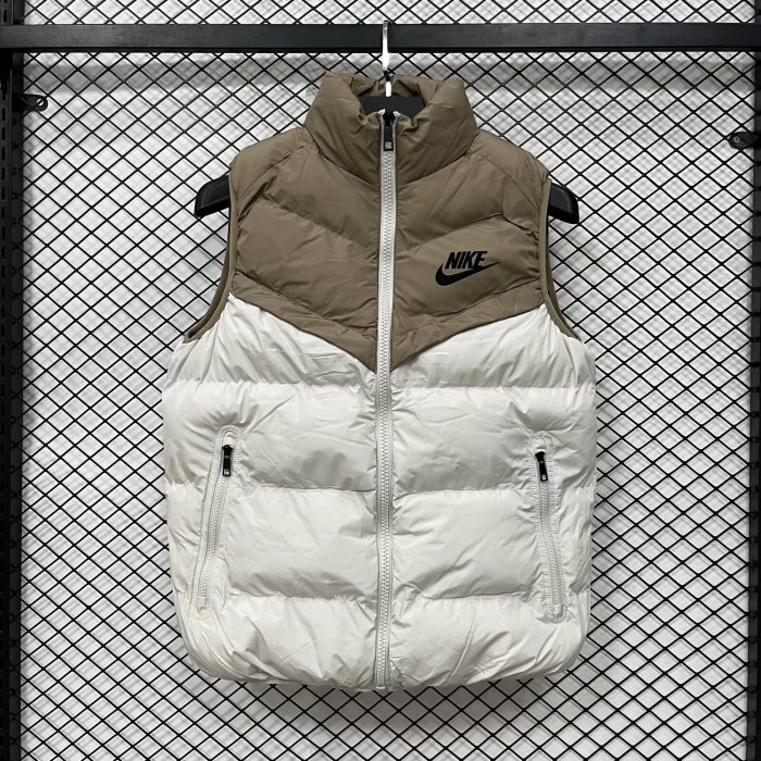 2026 NK White New Pattern Vest cotton jacket