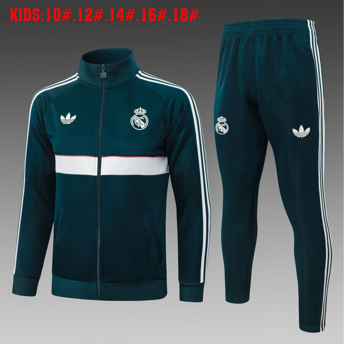 26-27 Real Madrid High Quality Kids Jacket Tracksuit