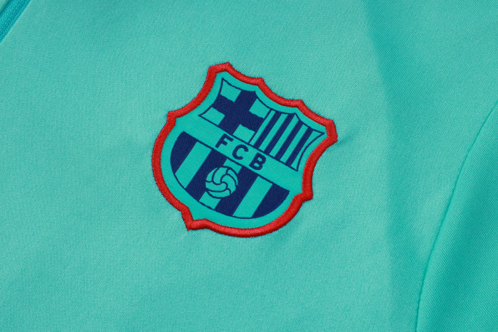26-27 Barcelona High Quality Half Pull Tracksuit
