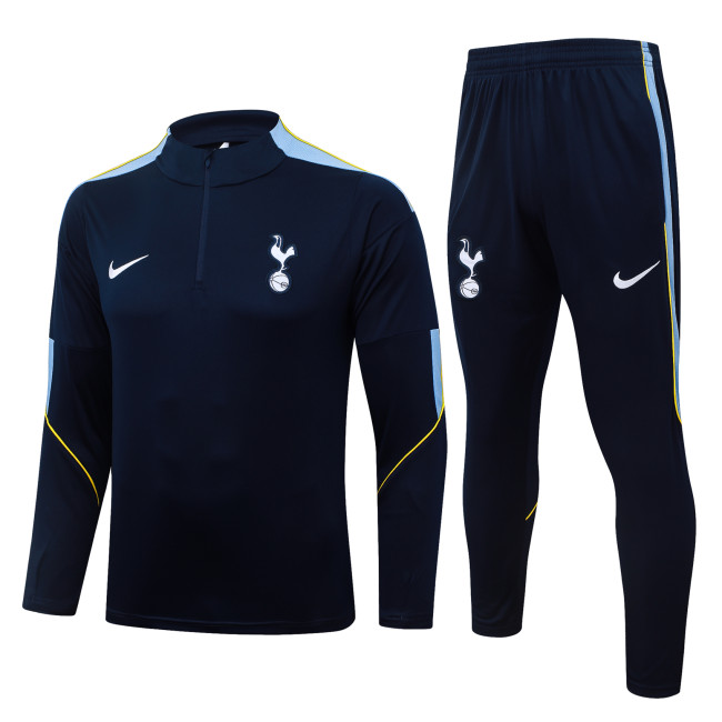 26-27 Tottenham Hotspur High Quality Half Pull Tracksuit