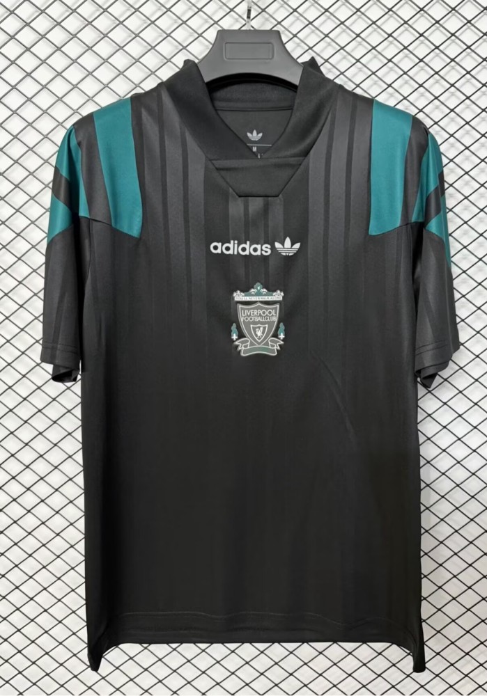 26-27 Liverpool EQT Black Training Shirts