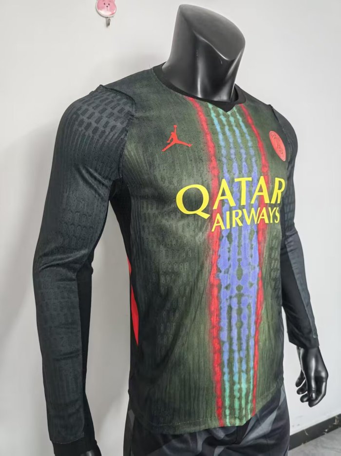 26-27 Paris Saint-Germain Third Long Sleeve Player Version Soccer Jersey*长袖球员