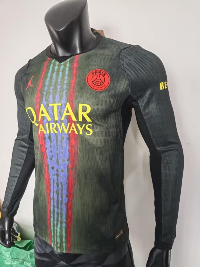 26-27 Paris Saint-Germain Third Long Sleeve Player Version Soccer Jersey*长袖球员